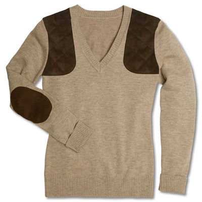 Kevin's Huntress Shooting V-Neck Sweater-Women's Clothing-Kevin's Fine Outdoor Gear & Apparel