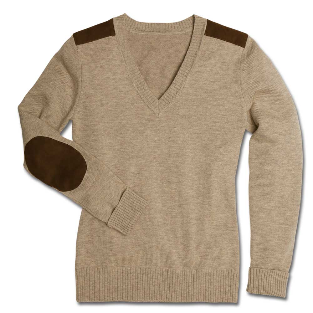 Huntress V-Neck Lambswool Sweater-Women's Clothing-Kevin's Fine Outdoor Gear & Apparel