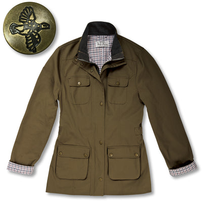 Kevin's Huntress Cotton Twill Plantation Jacket-WOMENS CLOTHING-LIGHT OLIVE-L-Kevin's Fine Outdoor Gear & Apparel
