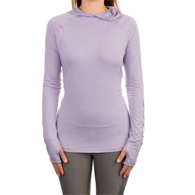 Aftco Women's Samurai Sun Protection Hoodie-WOMENS CLOTHING-Lilac-XS-Kevin's Fine Outdoor Gear & Apparel
