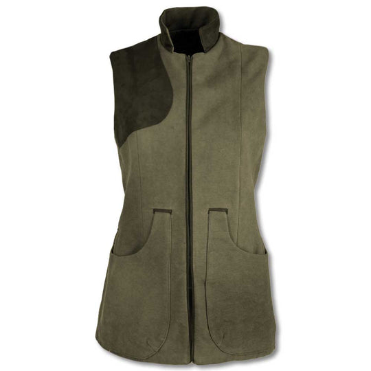 T.Ba Canvas Medallion Vest-Women's Clothing-Hunting Green-38-Kevin's Fine Outdoor Gear & Apparel
