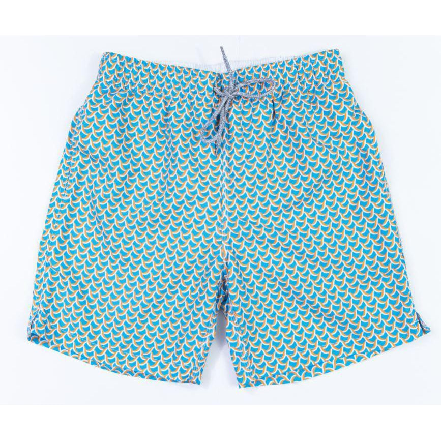 Men's Swim Trunks-Swirl Print-MENS CLOTHING-Kevin's Fine Outdoor Gear & Apparel
