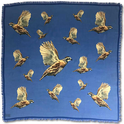 Kevin's Finest Quail Scarf-Women's Accessories-BLUE-Kevin's Fine Outdoor Gear & Apparel