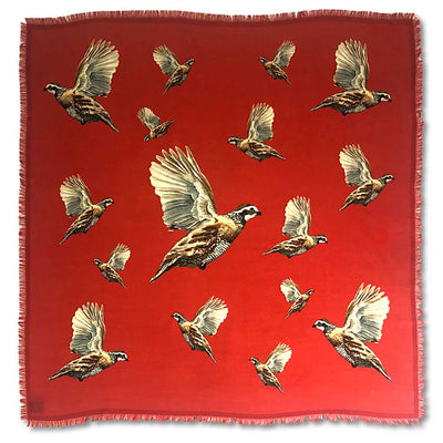 Kevin's Finest Quail Scarf-Women's Accessories-RED-Kevin's Fine Outdoor Gear & Apparel