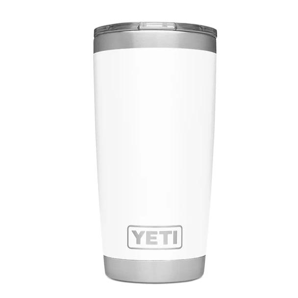YETI 20 oz. Rambler-HUNTING/OUTDOORS-WHITE-Kevin's Fine Outdoor Gear & Apparel