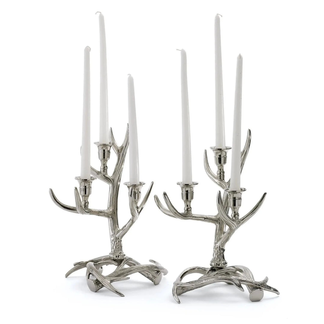 Tangled Antler Candelabra Pair-Home/Giftware-Kevin's Fine Outdoor Gear & Apparel