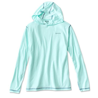 Orvis DriRelease Pull-Over Hoodie-MENS CLOTHING-Azure-S-Kevin's Fine Outdoor Gear & Apparel