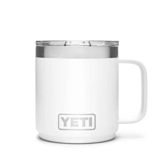 Yeti Rambler 10 oz Mug w/ Mag Slider Lid-HUNTING/OUTDOORS-WHITE-Kevin's Fine Outdoor Gear & Apparel