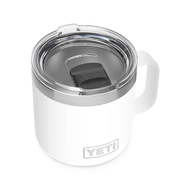 YETI Rambler 14oz. Mug w/ Magslider Lid-HUNTING/OUTDOORS-WHITE-Kevin's Fine Outdoor Gear & Apparel