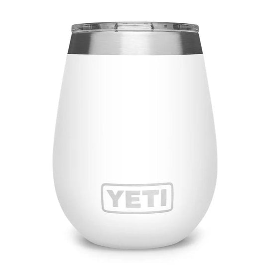 Yeti Rambler 10oz Wine Tumbler w/ Mag Slider Lid-HUNTING/OUTDOORS-WHITE-Kevin's Fine Outdoor Gear & Apparel