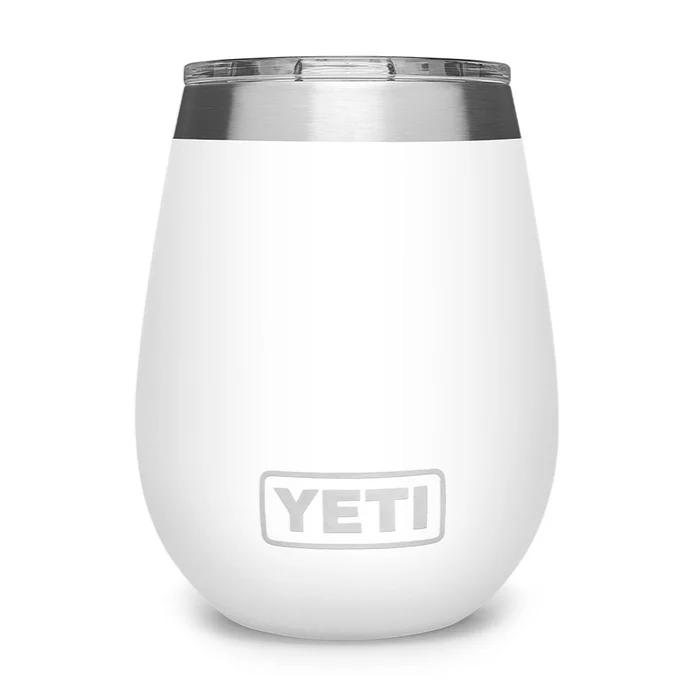 Yeti Rambler 10oz Wine Tumbler w/ Mag Slider Lid-HUNTING/OUTDOORS-WHITE-Kevin's Fine Outdoor Gear & Apparel