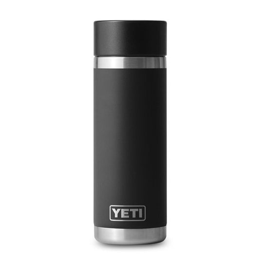 Yeti Rambler 18 oz Bottle with Hotshot Cap-HUNTING/OUTDOORS-Black-Kevin's Fine Outdoor Gear & Apparel