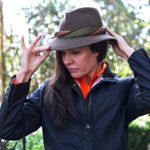 Kevin's Ladies Wool Felt Fedora-WOMENS CLOTHING-Hutmacher Zapf-Kevin's Fine Outdoor Gear & Apparel