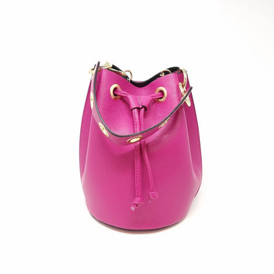 Italian Made Bucket Bag-Handbags-FUSCHIA-Kevin's Fine Outdoor Gear & Apparel