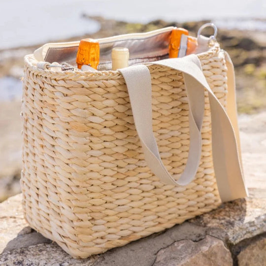 Straw Cooler Tote-Hunting/Outdoors-Natural-Kevin's Fine Outdoor Gear & Apparel