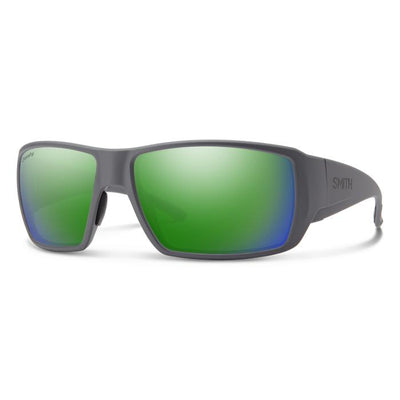Smith Optics "Guide's Choice XL" Polarized Sunglasses-SUNGLASSES-MATTE CEMENT-GLASS GREEN MIRROR-Kevin's Fine Outdoor Gear & Apparel
