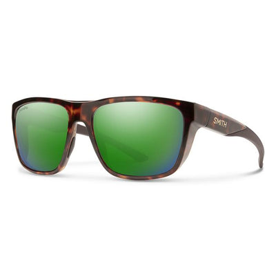 Smith Optics "Barra" Polarized Sunglasses-Sunglasses-TORTOISE-GREEN MIRROR-Kevin's Fine Outdoor Gear & Apparel
