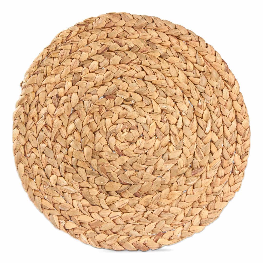 Round Braided Hycinth Place Mat-HOME/GIFTWARE-Kevin's Fine Outdoor Gear & Apparel
