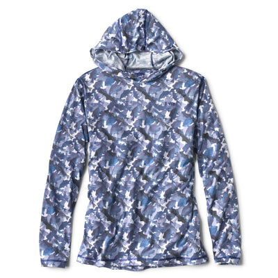 Orvis DriRelease Camo Pull-Over Hoodie-MENS CLOTHING-True Blue Fish Pattern-S-Kevin's Fine Outdoor Gear & Apparel