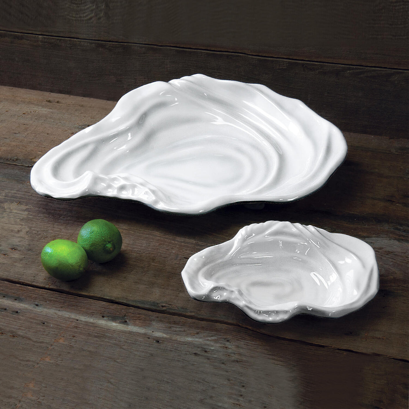 Vida Ocean Oyster Melamine Bowl-Home/Giftware-White-S-Kevin's Fine Outdoor Gear & Apparel