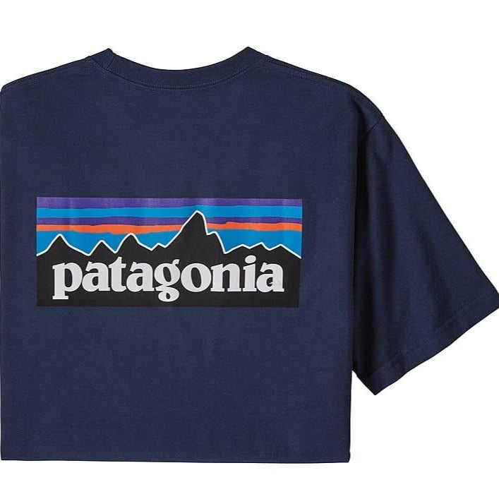 Patagonia Men's P-6 Logo Responsibil-Tee T-Shirt-T-Shirts-CLASSIC NAVY-2XL-Kevin's Fine Outdoor Gear & Apparel