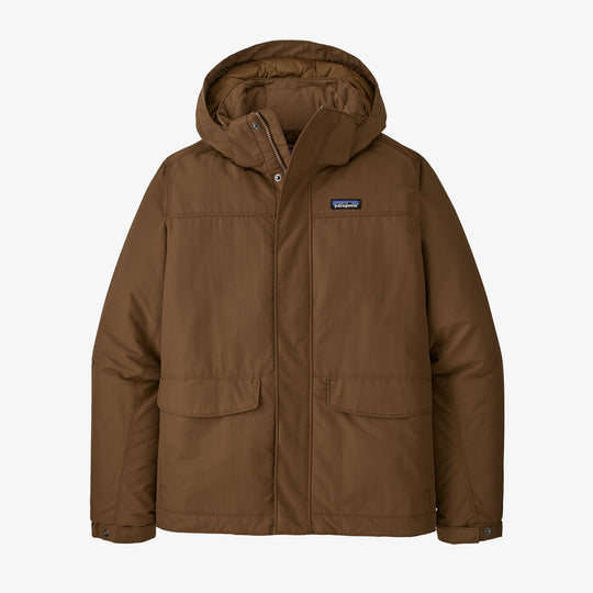 Patagonia Men's Isthmus Quilted Shirt Jacket-MENS CLOTHING-OWL BROWN-M-Kevin's Fine Outdoor Gear & Apparel