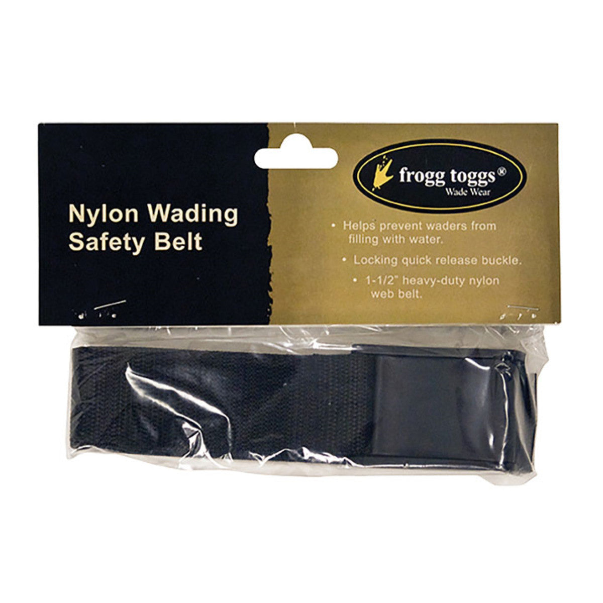 Frogg Toggs Wading Belt-Hunting/Outdoors-BLACK-Kevin's Fine Outdoor Gear & Apparel