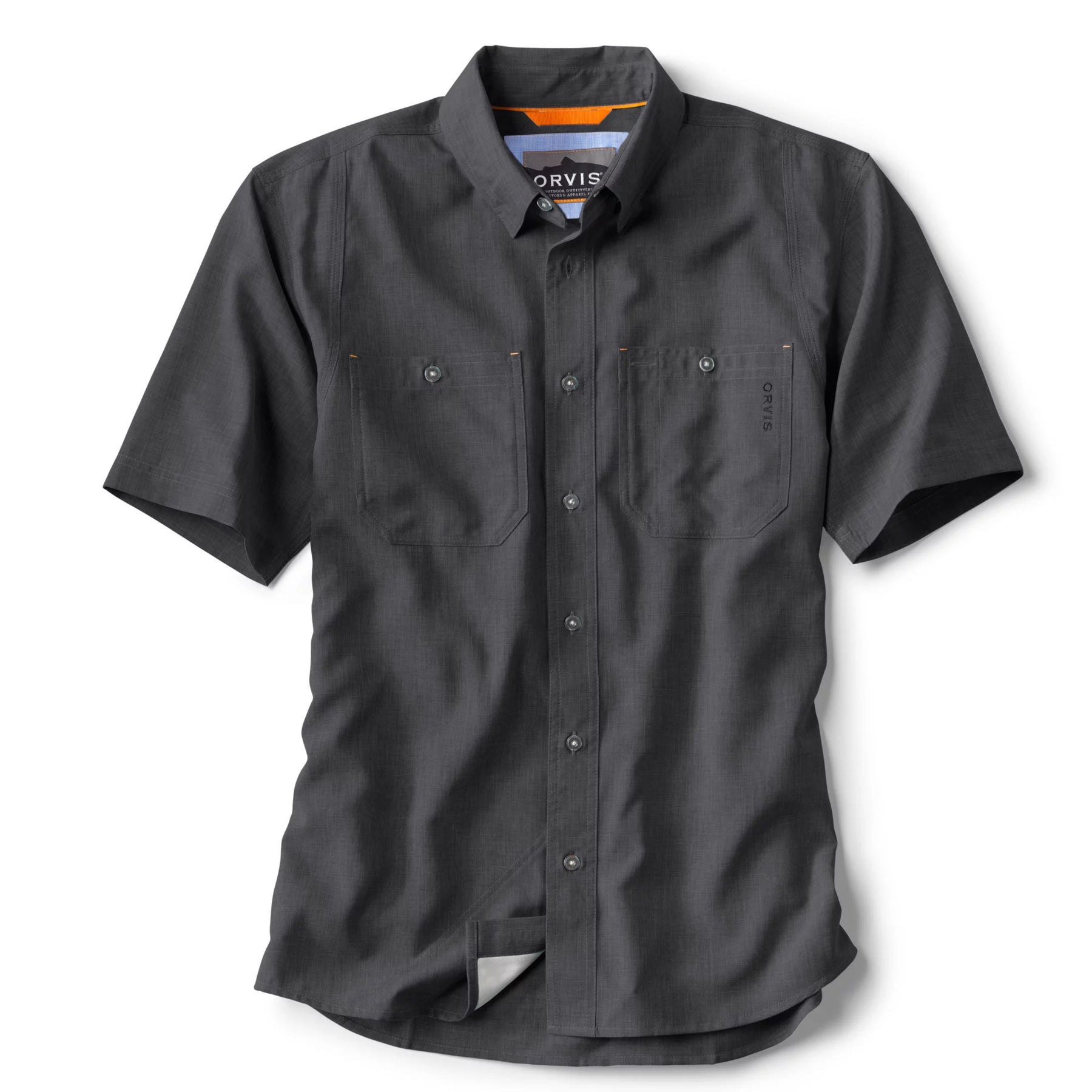 Orvis Tech Chambray Short Sleeved Work Shirt | Kevin's Catalog – Kevin ...