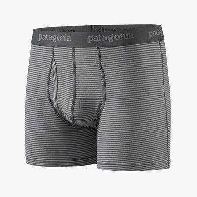 Patagonia Men's Essential Boxer Briefs - 3"-MENS CLOTHING-Fathom Forge Grey-S-Kevin's Fine Outdoor Gear & Apparel