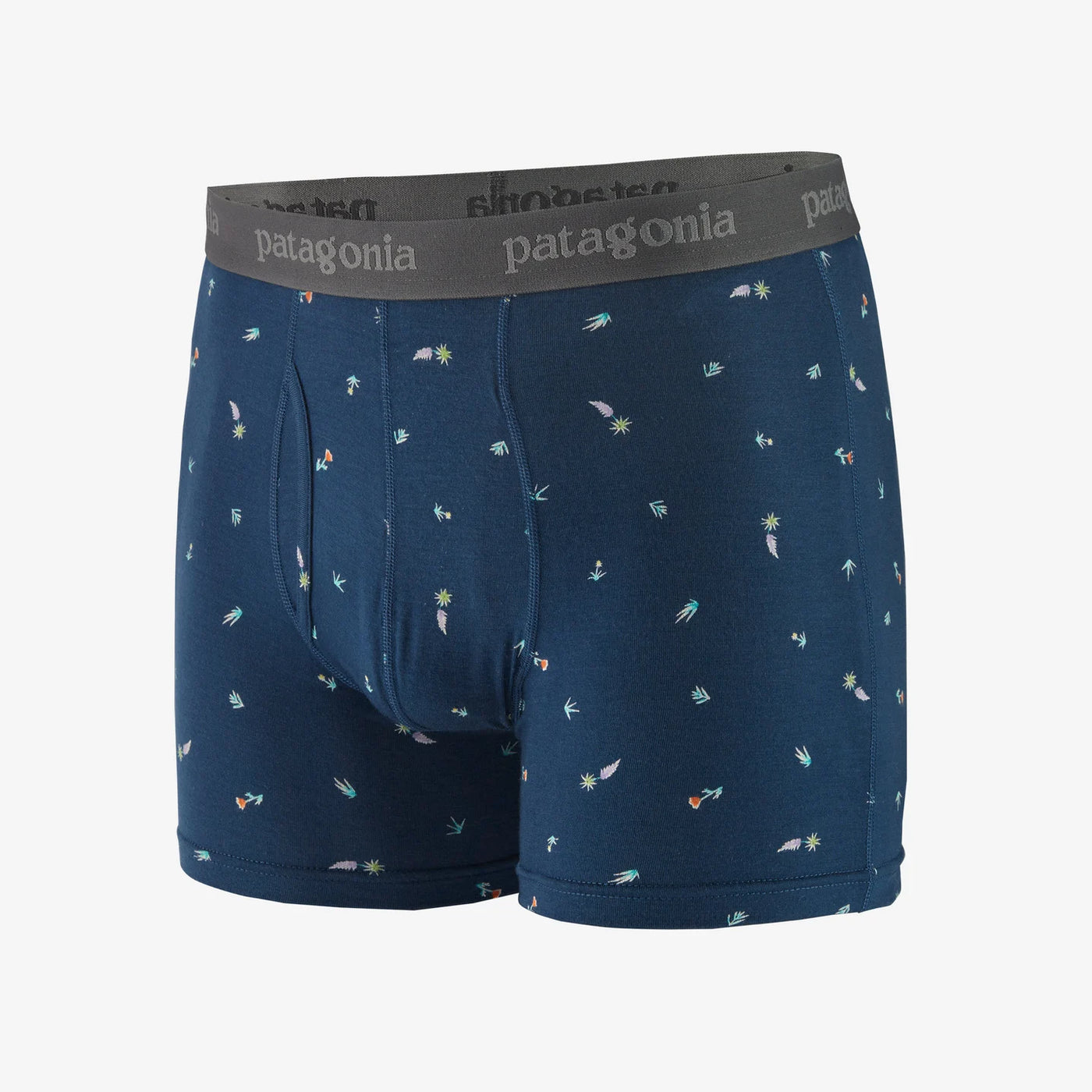 Patagonia Men's Essential Boxer Briefs - 3"-MENS CLOTHING-River Walk Tidepool Blue-S-Kevin's Fine Outdoor Gear & Apparel