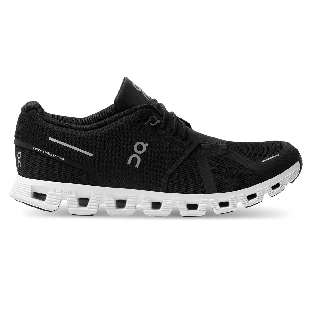 On Running Men's Cloud 5 Shoes-FOOTWEAR-BLACK | WHITE-10-Kevin's Fine Outdoor Gear & Apparel