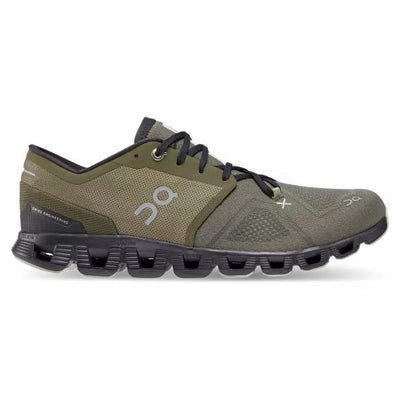 On Running Men's Cloud X Shoes-Footwear-OLIVE | RESEDA-8-Kevin's Fine Outdoor Gear & Apparel