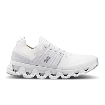 On Running Women's Cloudswift 3 Shoes-Footwear-WHITE | FROST-6-Kevin's Fine Outdoor Gear & Apparel