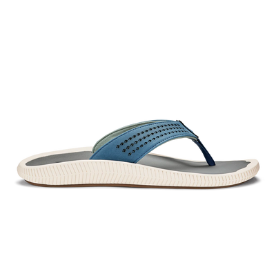 Olukai Men's Ulele Sandal-FOOTWEAR-Slate Blue/Charcoal-7-Kevin's Fine Outdoor Gear & Apparel