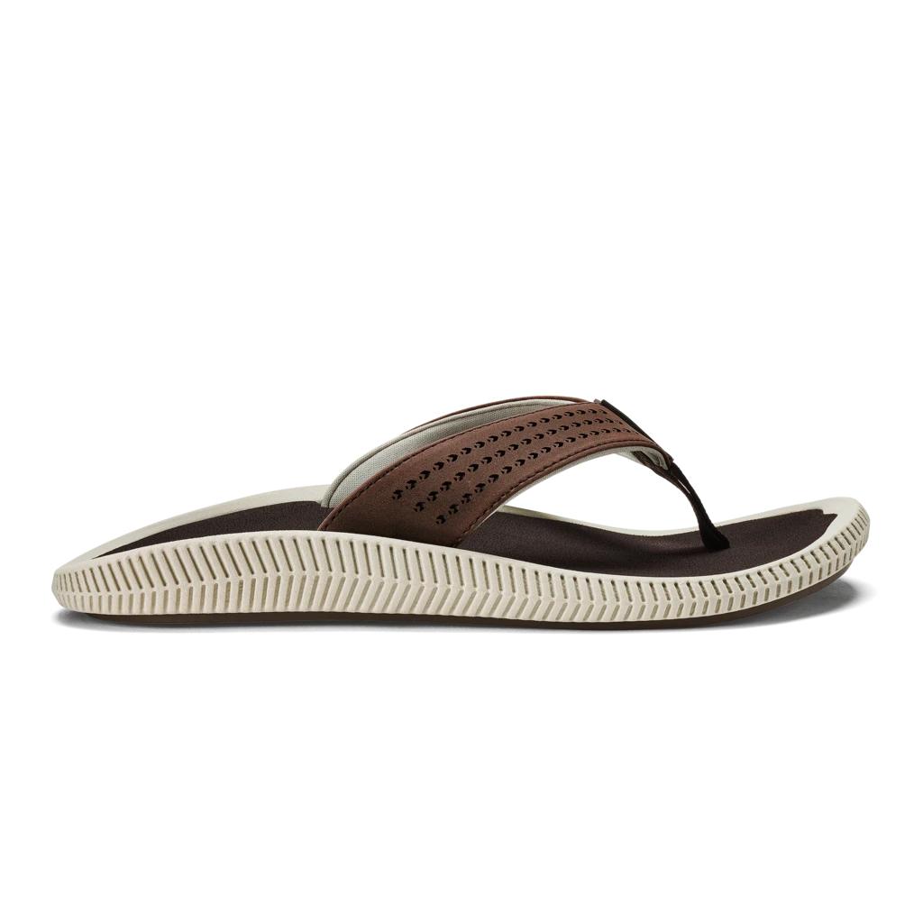 Olukai Men's Ulele Sandal-FOOTWEAR-Dark Wood-7-Kevin's Fine Outdoor Gear & Apparel