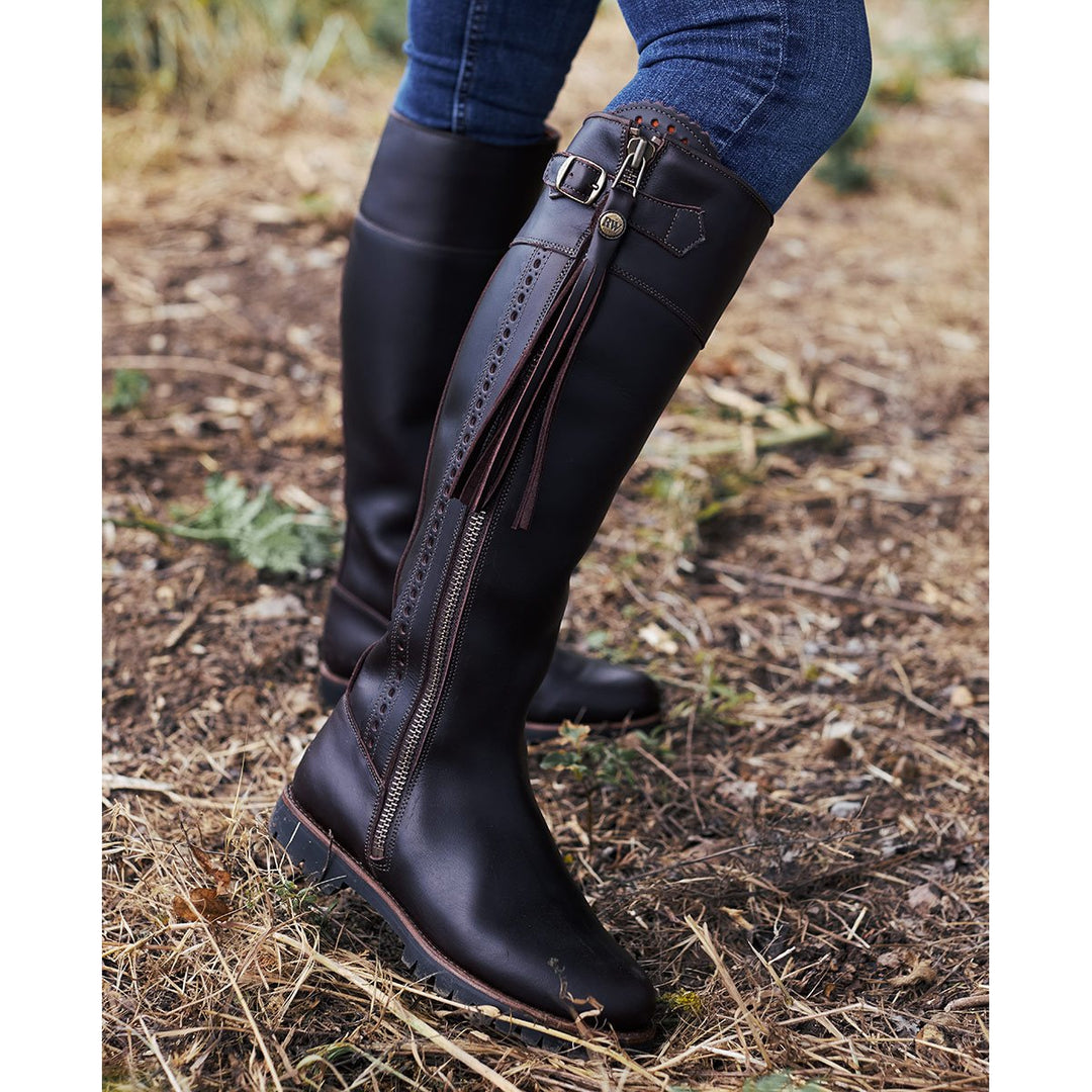 Women's Traditional Leather Spanish Boots-Women's Footwear-Kevin's Fine Outdoor Gear & Apparel