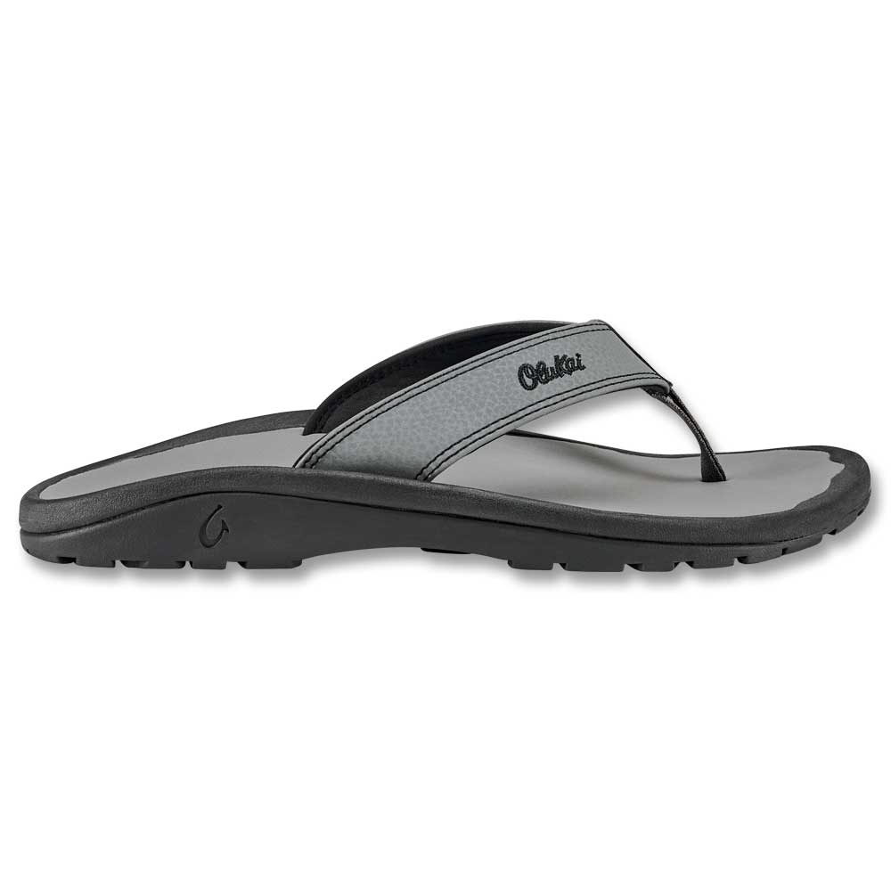 Olukai 'Ohana Men's Sandal-FOOTWEAR-OluKai Premium Footwear-053-GRAPHITE-10-Kevin's Fine Outdoor Gear & Apparel