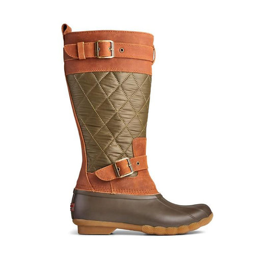 Sperry Women's Saltwater Tall Nylon Duck Boot-Footwear-Kevin's Fine Outdoor Gear & Apparel