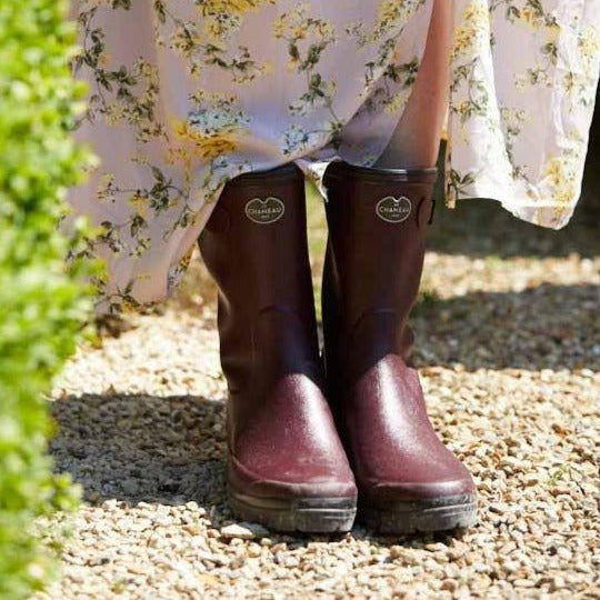 Le Chameau Women's Giverny Jersey Lined Bottillon Boots-Women's Footwear-Kevin's Fine Outdoor Gear & Apparel
