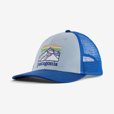 Patagonia P-6 Logo LoPro Trucker Hat-Men's Accessories-Steam Blue-Kevin's Fine Outdoor Gear & Apparel