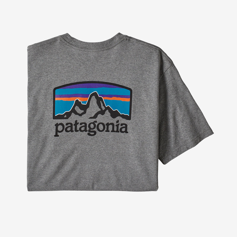 Patagonia Men's Fitz Roy Horizons Responsibili-Tee-Men's Clothing-GRAVEL HEATHER-S-Kevin's Fine Outdoor Gear & Apparel