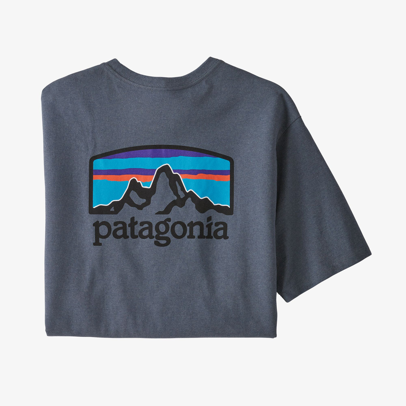 Patagonia Men's Fitz Roy Horizons Responsibili-Tee-Men's Clothing-Plume Gray-S-Kevin's Fine Outdoor Gear & Apparel