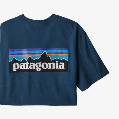 Patagonia Men's P-6 Logo Responsibil-Tee T-Shirt-T-Shirts-CRATER BLUE-S-Kevin's Fine Outdoor Gear & Apparel