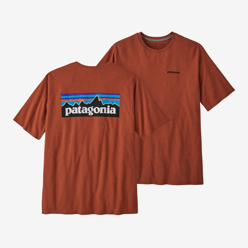 Patagonia Men's P-6 Logo Responsibil-Tee-Men's Clothing-Quartz Coral-S-Kevin's Fine Outdoor Gear & Apparel