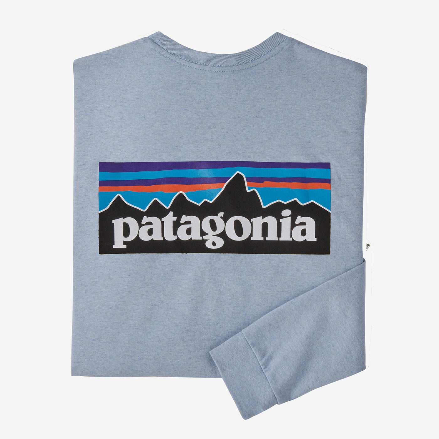 Patagonia Men's Long Sleeve P-6 Logo Responsibili-Tee T-Shirt-Men's Clothing-STEAM BLUE-S-Kevin's Fine Outdoor Gear & Apparel