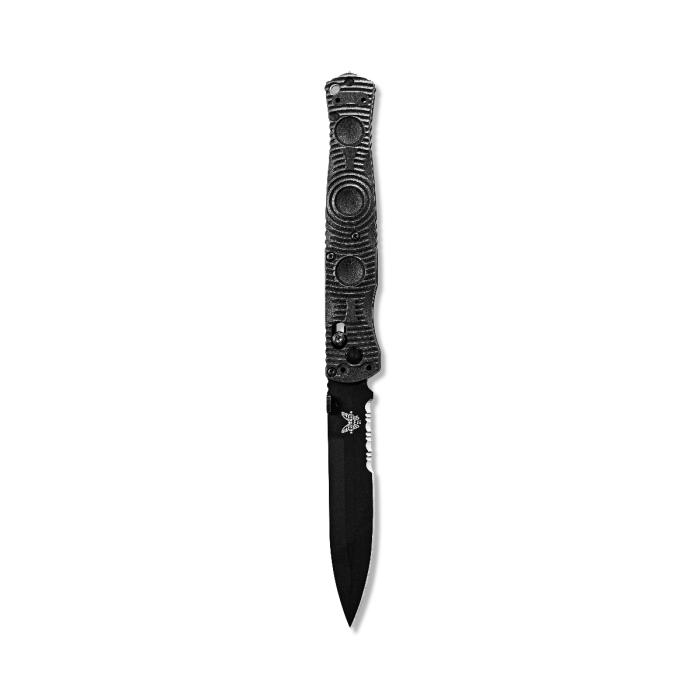 Benchmde SOCP Tactical Folder-KNIFE-SERRATED/COATED-SPEAR POINT-Kevin's Fine Outdoor Gear & Apparel