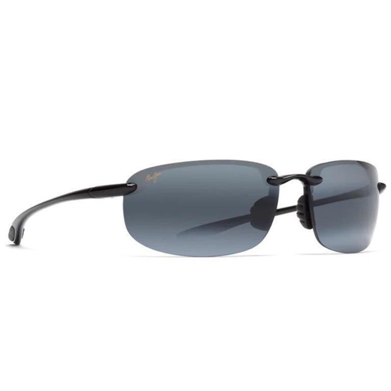 Maui Jim "Ho'okipa" Polarized Sunglasses-SUNGLASSES-Gloss Black-Neutral Grey-Kevin's Fine Outdoor Gear & Apparel