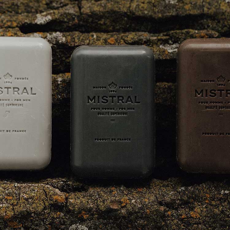 Mistral Men's Bar Soap-HOME/GIFTWARE-Mistral Soap-Kevin's Fine Outdoor Gear & Apparel