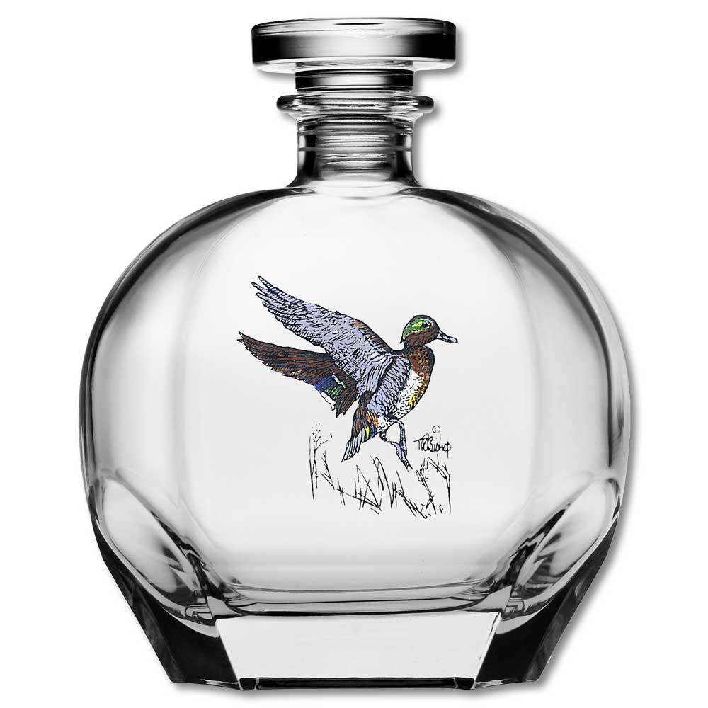 Kevin's Round Glass Decanter-MALLARD-Kevin's Fine Outdoor Gear & Apparel