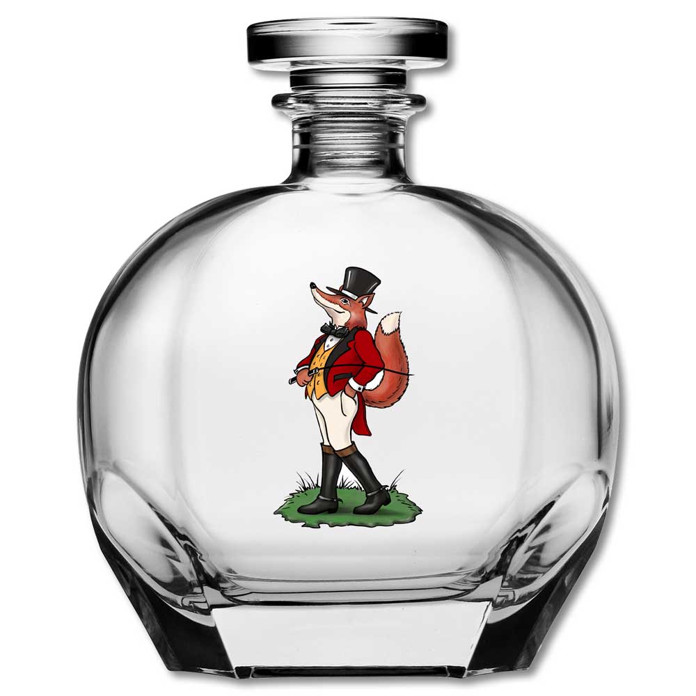 Kevin's Round Glass Decanter-SNOOTY FOX-Kevin's Fine Outdoor Gear & Apparel